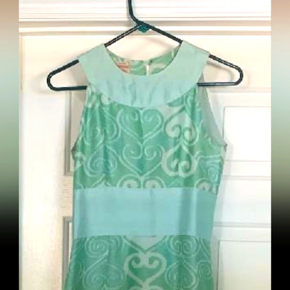 Vintage Maxi high neck dress